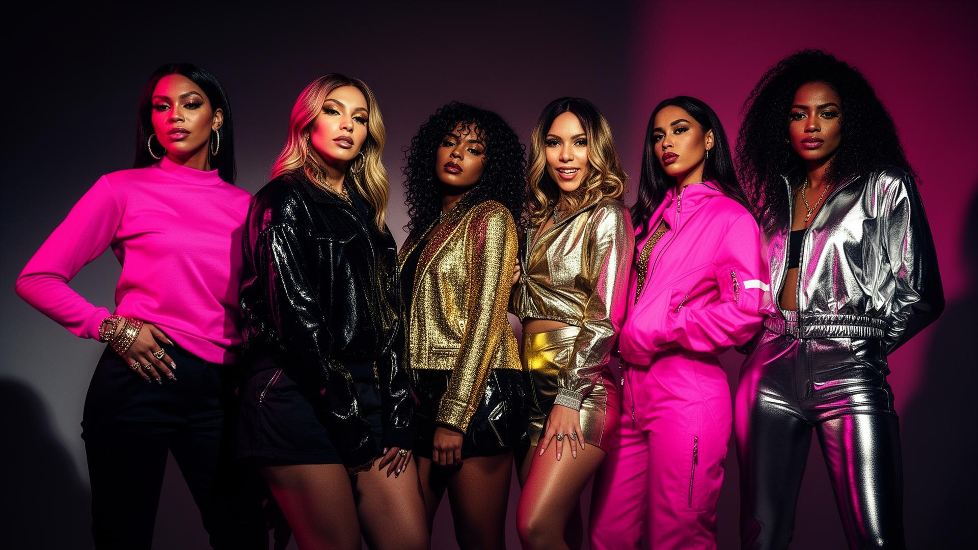 Empowered women in Reign and Radiate fashion